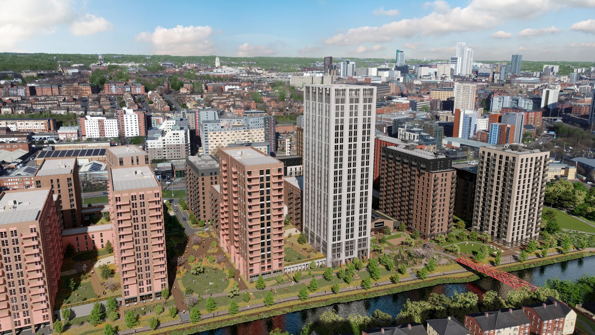 cgi image of the development